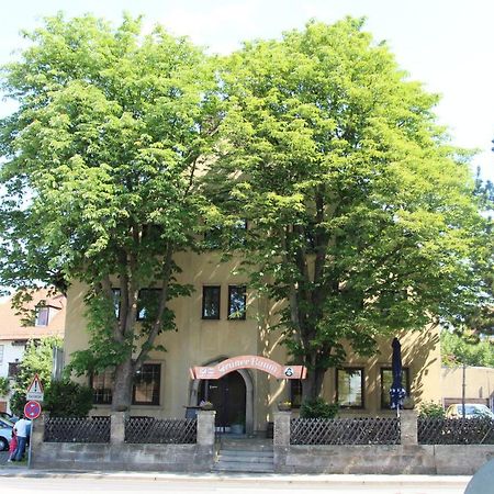 Gasthof Gruner Baum ไบรอยท์ ภายนอก รูปภาพ